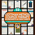 Gottman Method Couples Therapy Worksheets — relationship tools for therapists