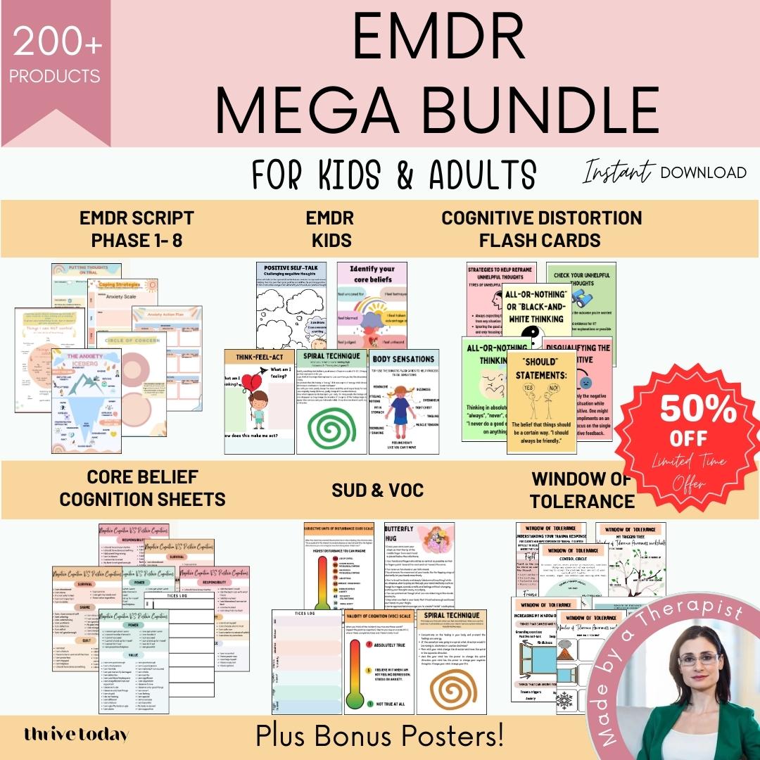 EMDR Therapy Mega Bundle