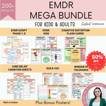 EMDR Therapy Mega Bundle