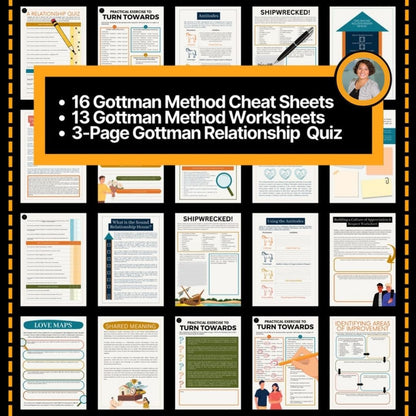 Gottman Method - Couples Therapy Worksheets