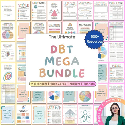 Dialectical Behavior Therapy - DBT Mega Bundle